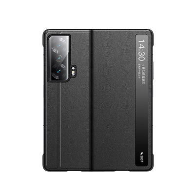 适用于荣耀magicvs真皮智能皮套