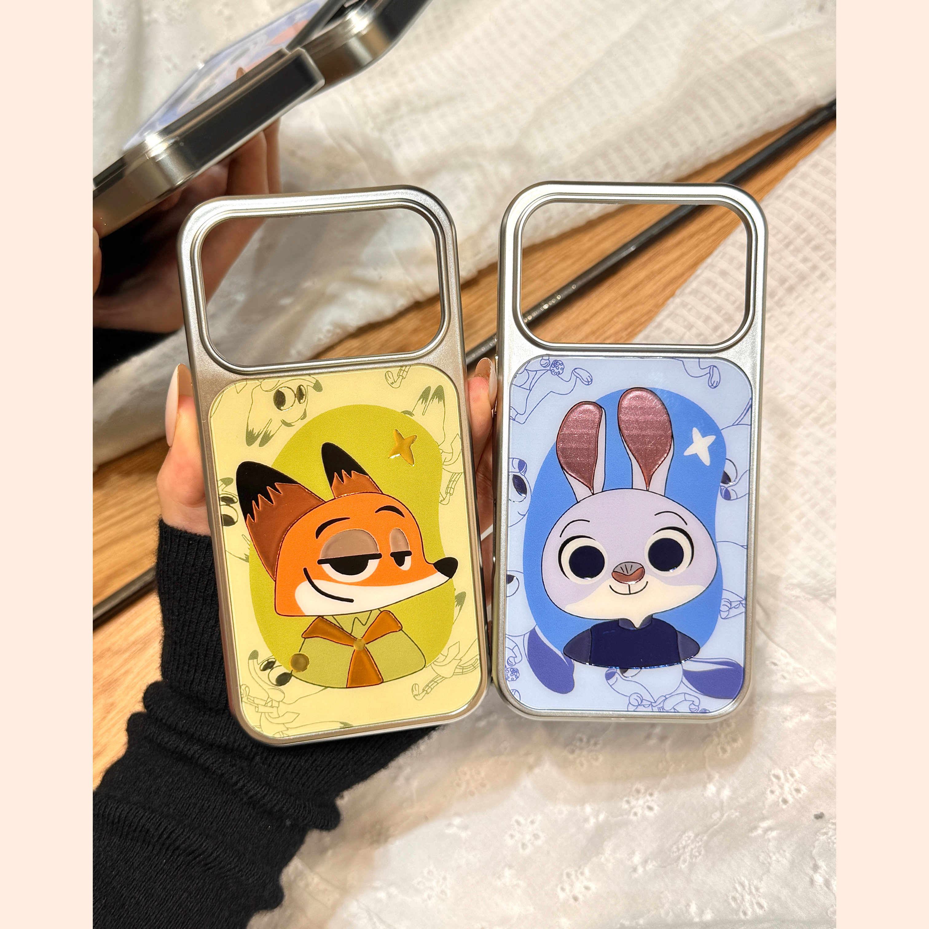 电镀银边框鎏金疯狂动物城朱迪尼克适用于iphone17promax苹果14手机壳15新款16pro女13情侣17pm硅胶防摔软壳,3C数码配件,手机保护套/壳,淘宝优惠券,粉丝福利购,淘宝优惠卷