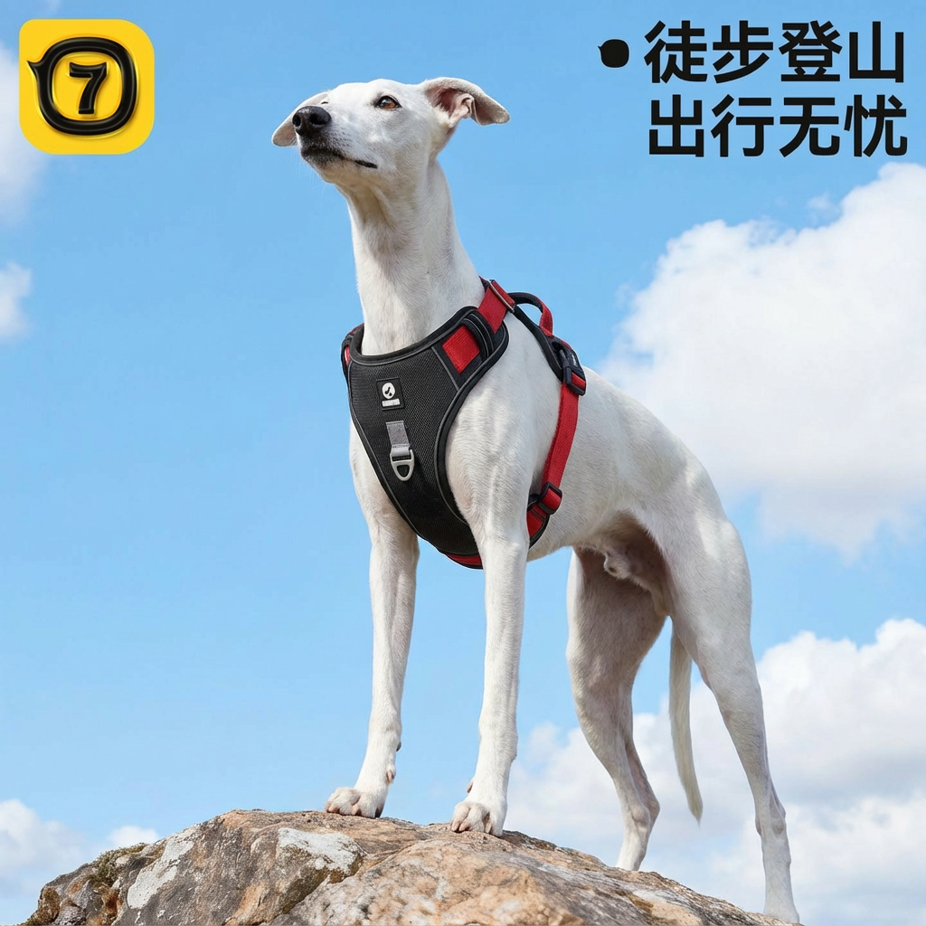 狗狗胸背大中小型犬防爆冲背心式狗绳外出可提拉宠物背带狗牵引绳