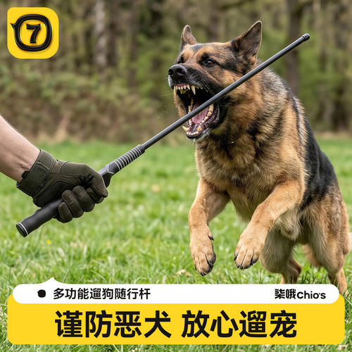 【遛狗随身棍】超大训犬棒