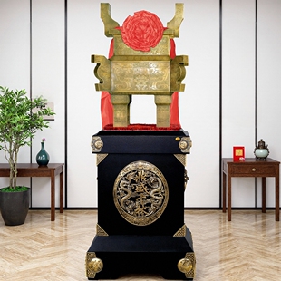 全铜鼎摆件落地特大号高档酒店工厂公司乔迁开业礼品送礼大型庆典