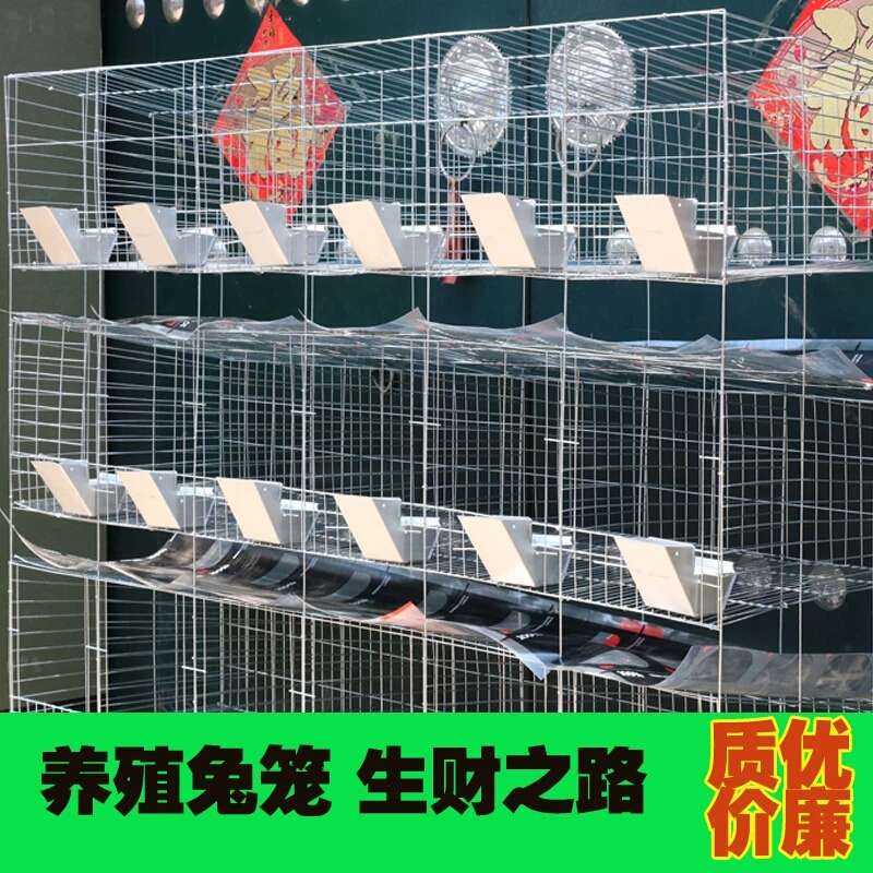 繁殖养殖场专用加粗兔子塑料
