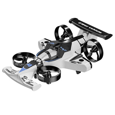 Land and air racing drone remote control car dual-mode charg
