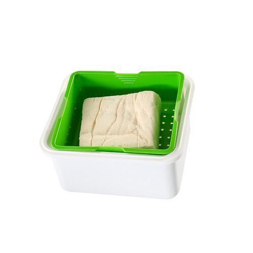 Kitchen Tofu Water Pressure Device Tofu Drain Box Kitchen Sm