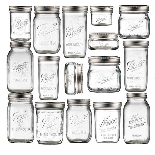 Glass Mason jar, glass sealed jar, bucket, grass jar, tea ja