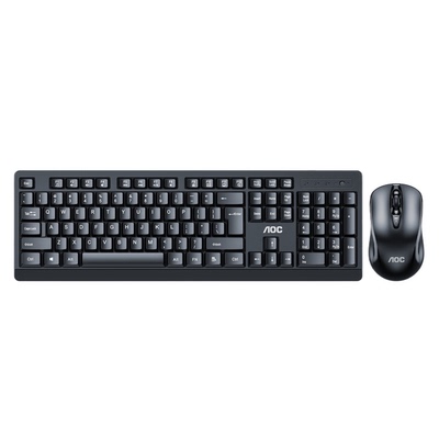 Wireless Mouse and Keyboard Set, Silent, Waterproof, Compute