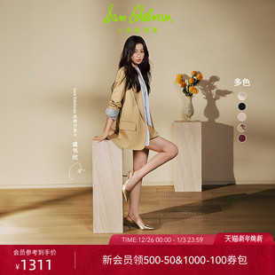 BIANKA EDELMAN山姆爱德曼2025猫跟高跟鞋 SLING SAM 虞书欣同款