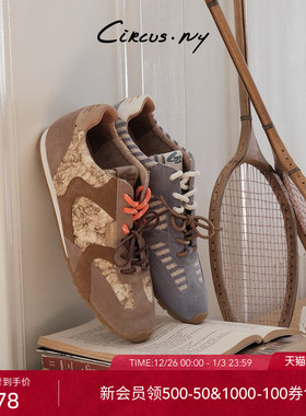 SAM EDELMAN山姆爱德曼2025秋冬芭蕾德训鞋拼色双带薄底女CIRCUS