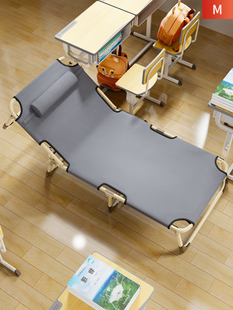 折叠床学生专用午休躺椅单人床教室办公室简易行军床陪护便携躺椅