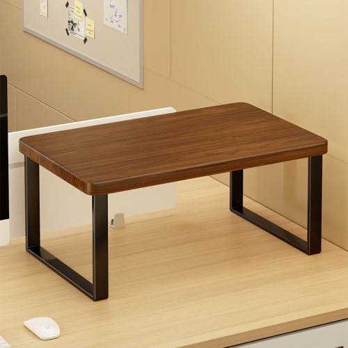 实木打印机置物架桌面双层复印机