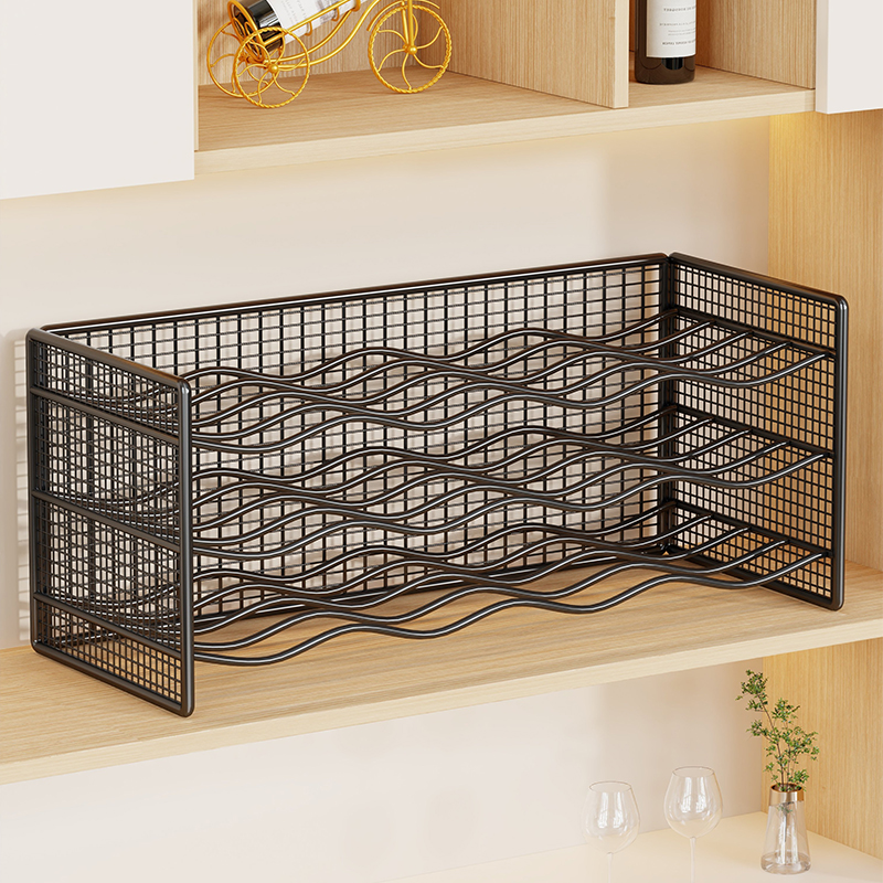 创意红酒架摆件酒柜家用斜放葡萄酒架展示架现代装饰轻奢酒瓶架子
