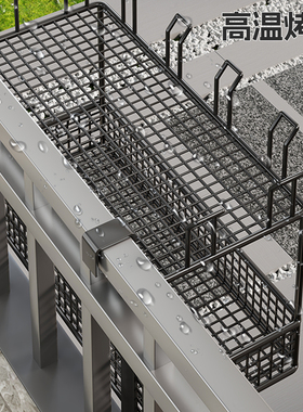 花架置物架阳台悬挂护栏窗台花盆托架免打孔放置架多肉分层储物架