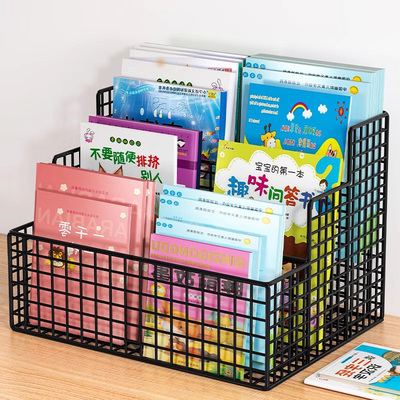 书本收纳架桌面立置物学习