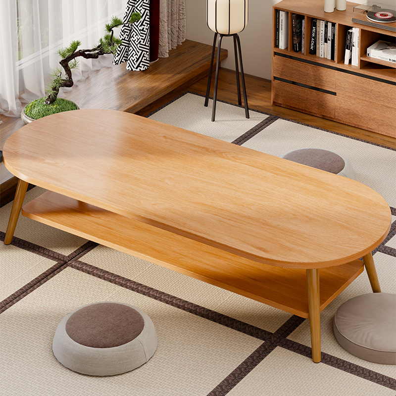 飘窗小桌子炕桌客厅家用实木腿茶几日式榻榻米小茶桌卧室简约炕几