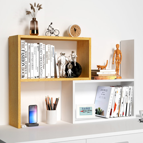 双层桌面书架价格 双层桌面书架图片 星期三