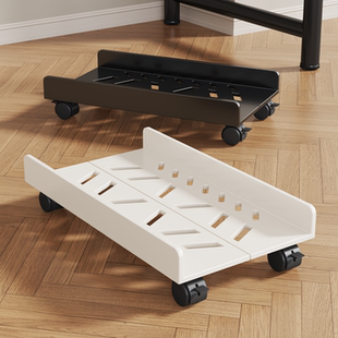 台式电脑主机托架桌下带轮可移动增高底座支架办公室主机箱置物架