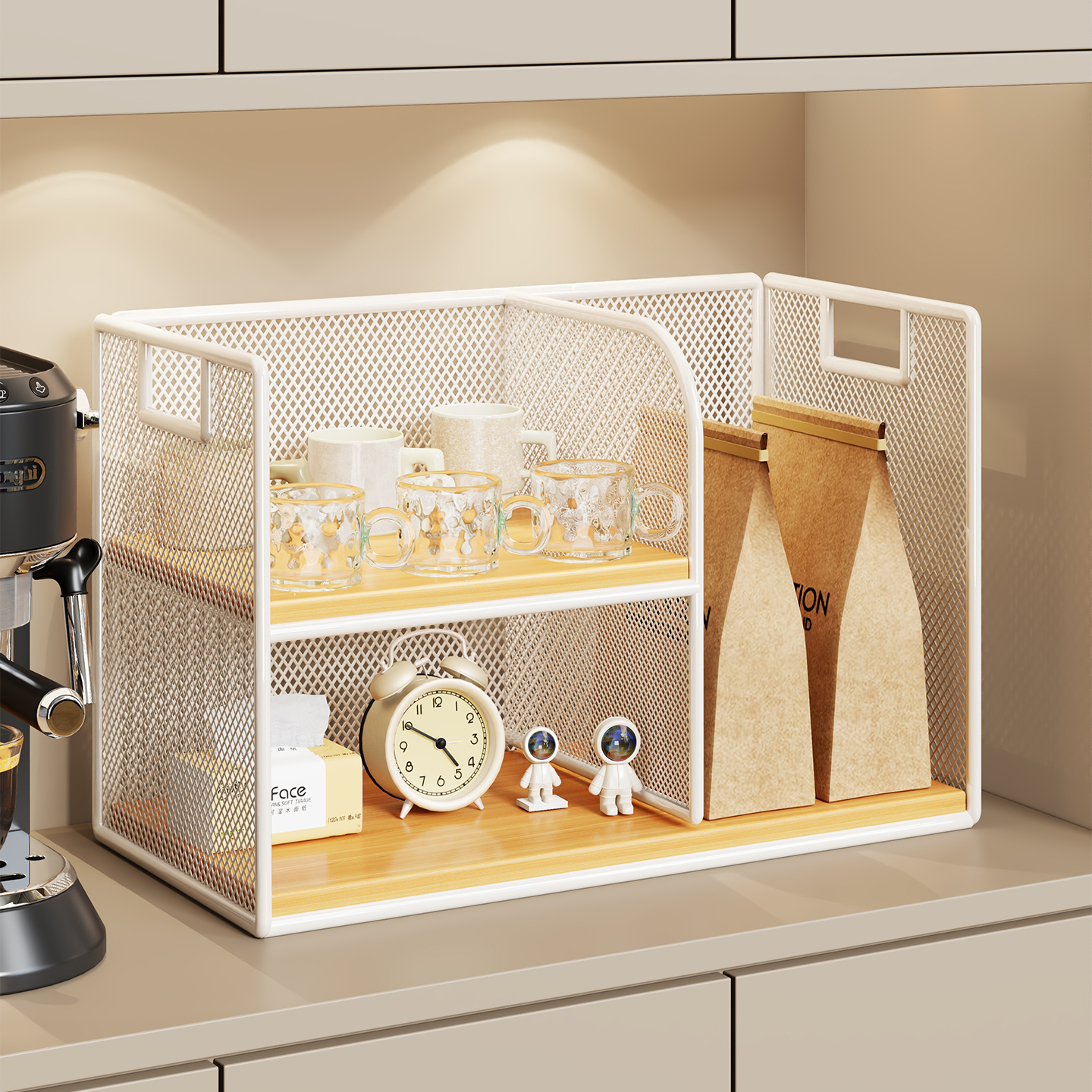 厨房桌面置物架餐桌水杯架