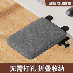 手臂键盘托架可折叠桌面延长板办公桌加长加宽延伸桌子扩展桌面板