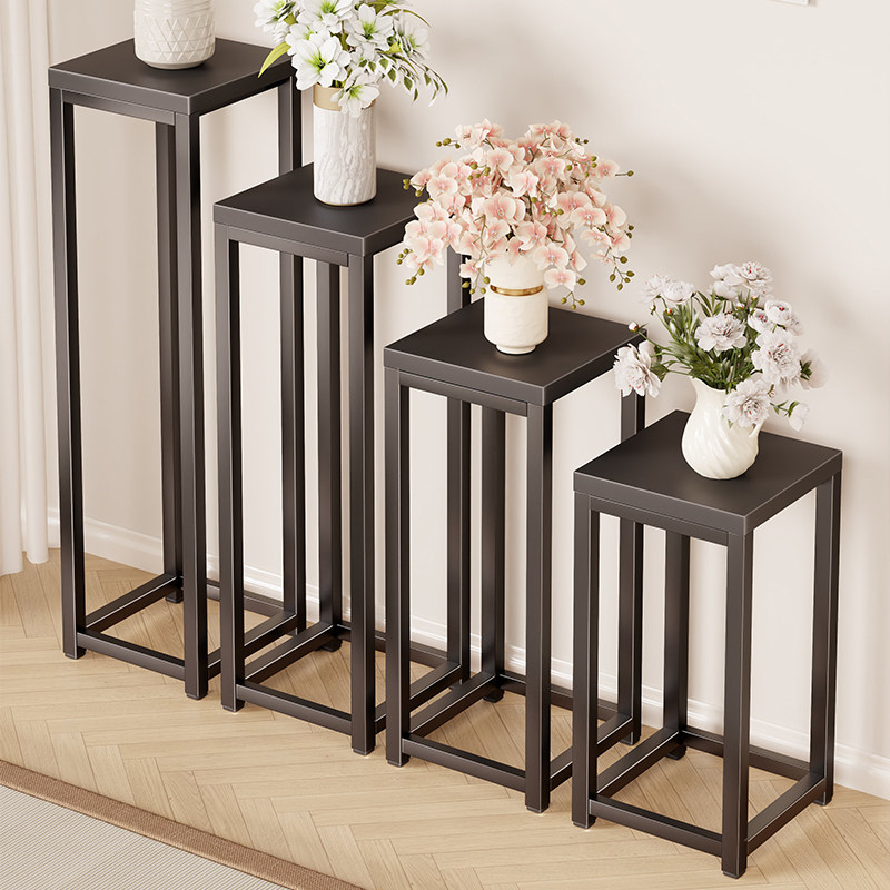 花架置物架家用室内花盆托架客厅落地式绿萝盆栽装饰摆件放置架子