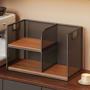 桌面置物架餐桌上零食架厨房台面调料多层收纳架客厅杯子水杯架子