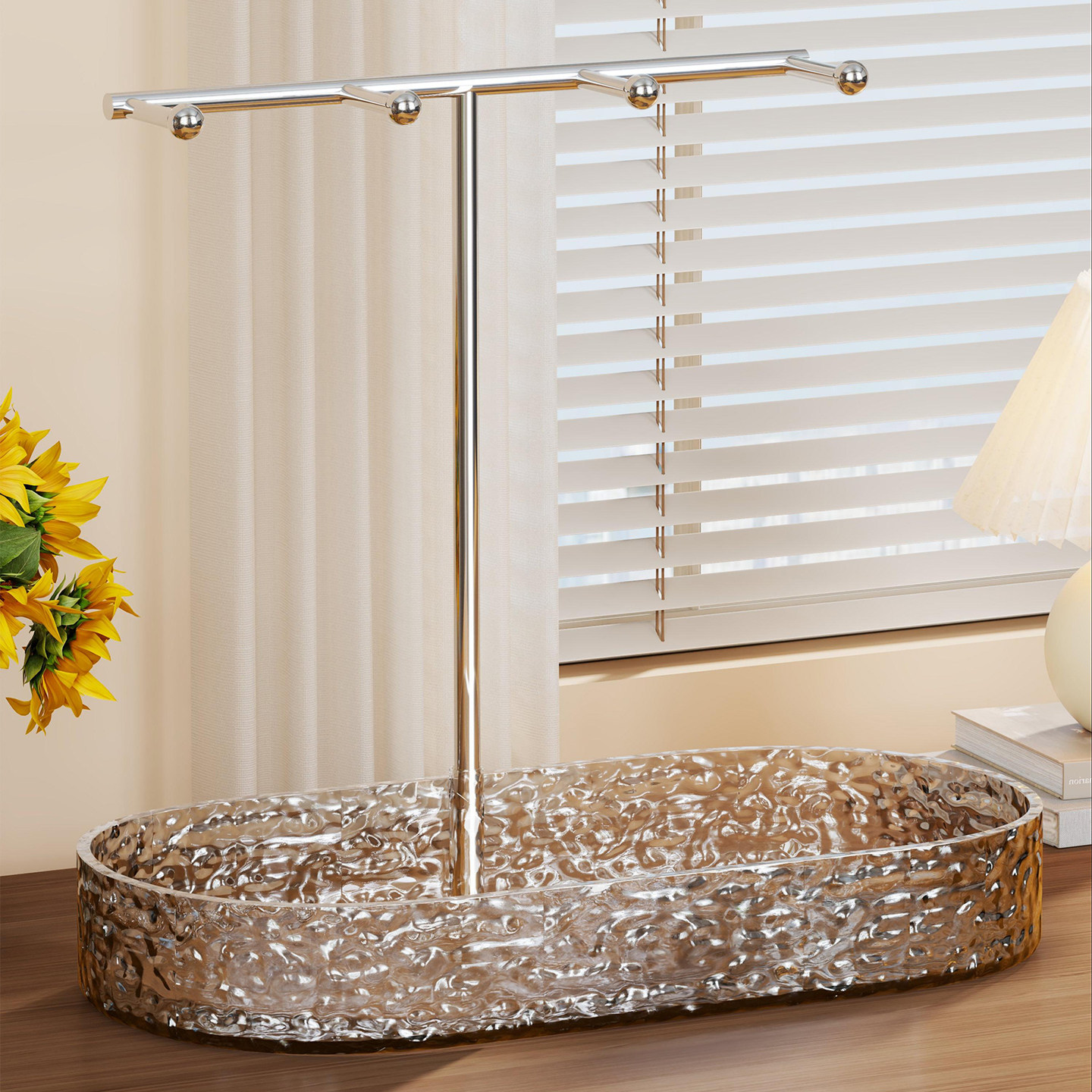 毛笔挂架收纳架复古笔搁笔架放笔神器多功能实用陈列架子书法文房四宝