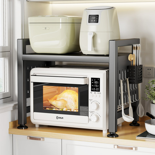 厨房电饭煲一体收纳支架