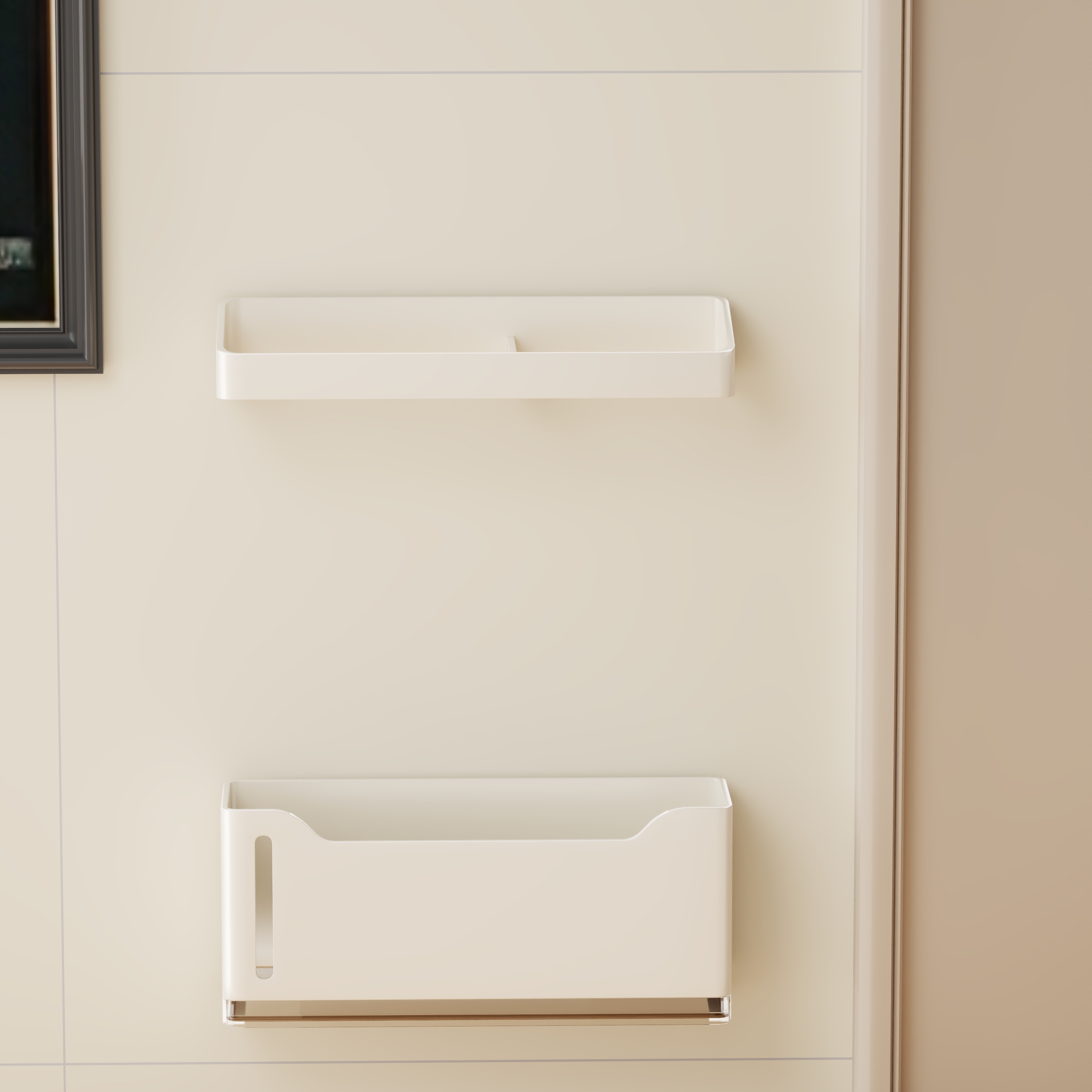 雨伞架免打孔壁挂式置物架