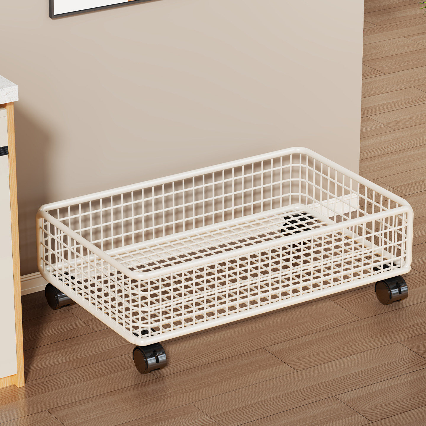 厨房置物架家用落地蔬菜收纳筐