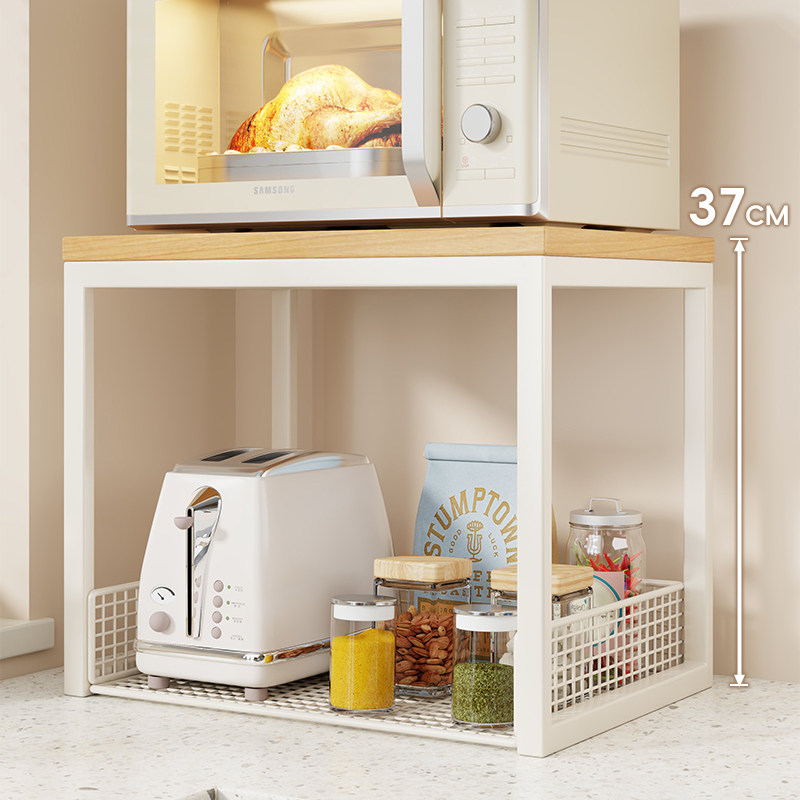厨房微波炉置物架家用台面多功能电饭锅烤箱收纳架多层电器放置架,厨房/烹饪用具,微波炉置物架,淘宝优惠券,粉丝福利购,淘宝优惠卷