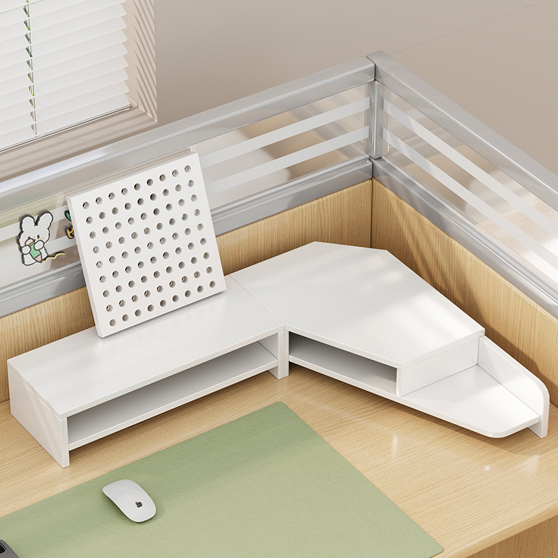 电脑屏幕增高架三角转角护颈