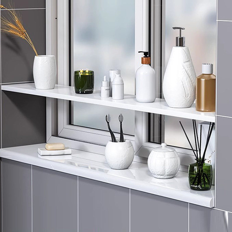 厨房分层架卫生间浴室阳台分隔层板窗台收纳隔板置物架防水免打孔,家庭/个人清洁工具,脸盆架,淘宝优惠券,粉丝福利购,淘宝优惠卷