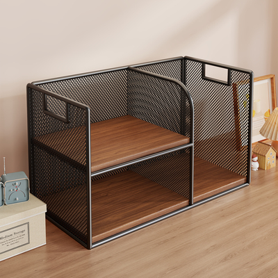 桌面置物架家用书桌书本收纳架