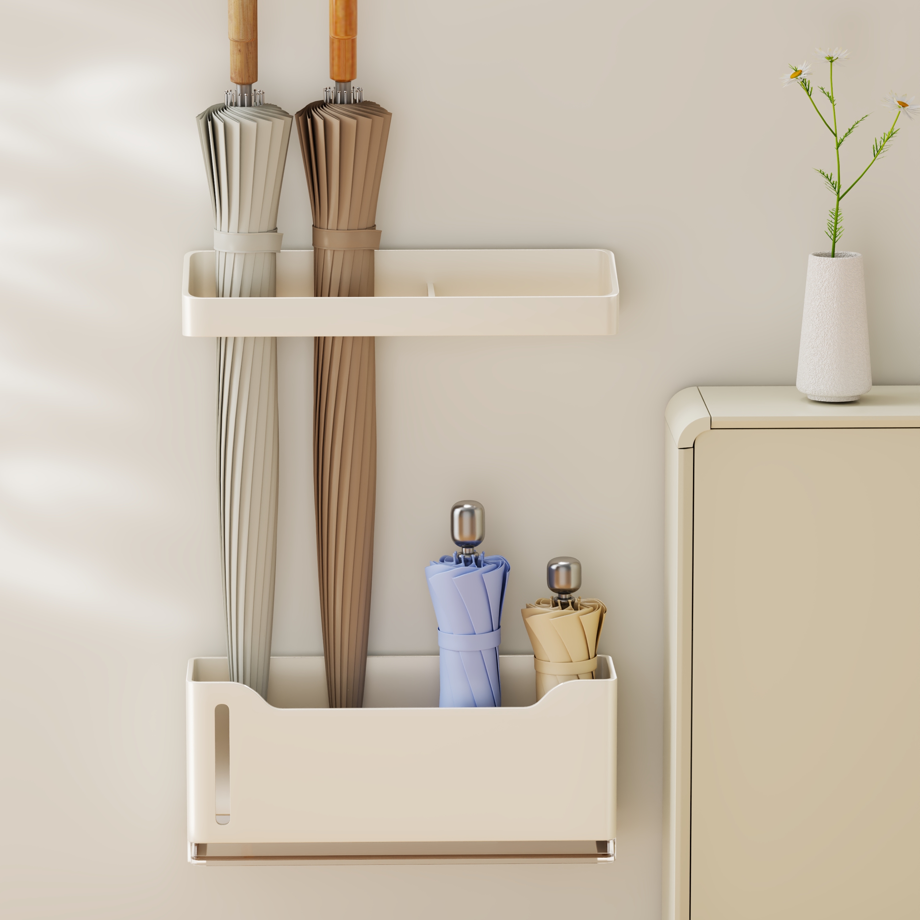 雨伞收纳架免打孔壁挂