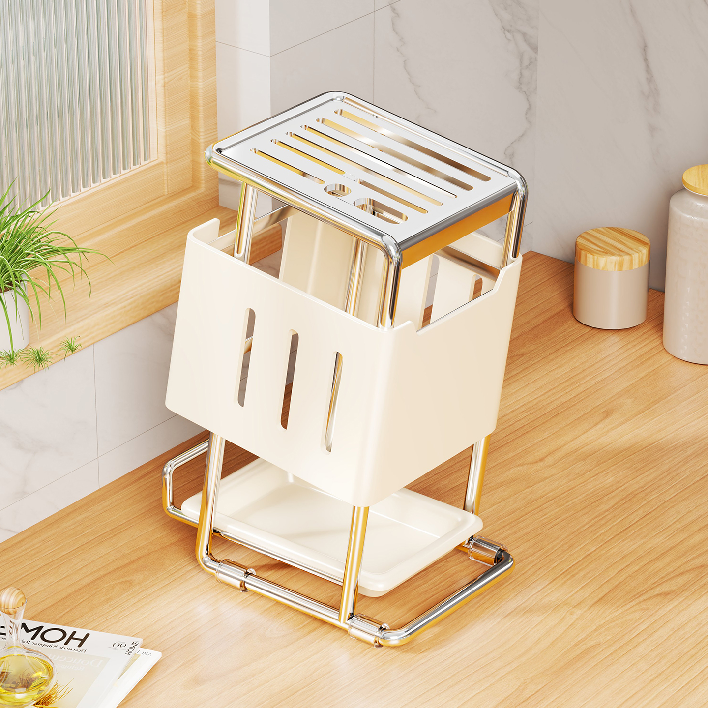 厨房刀架台面菜刀收纳架