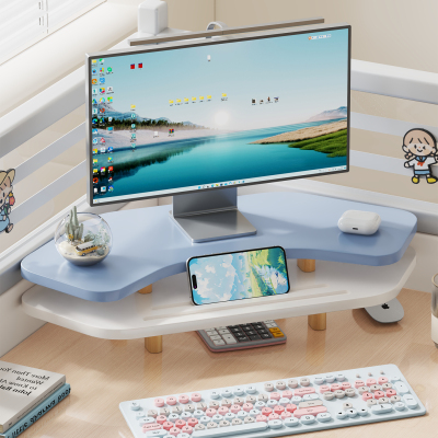 台式电脑增高架笔记本散热置物架