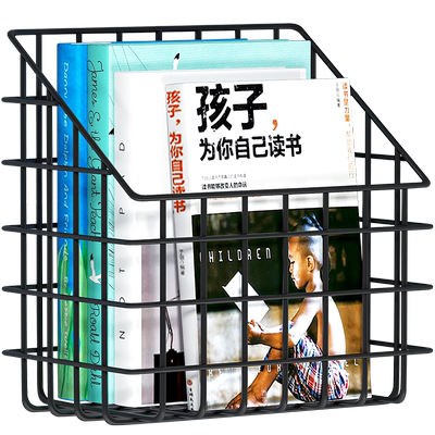 厕所卫生间墙上书架免打孔收纳