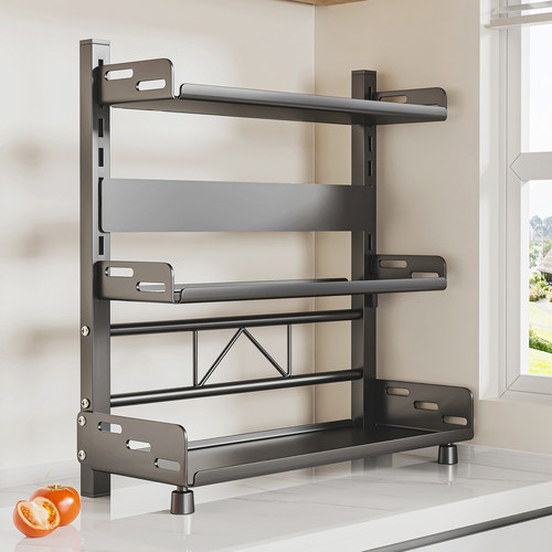 厨房多功能调节高度置物