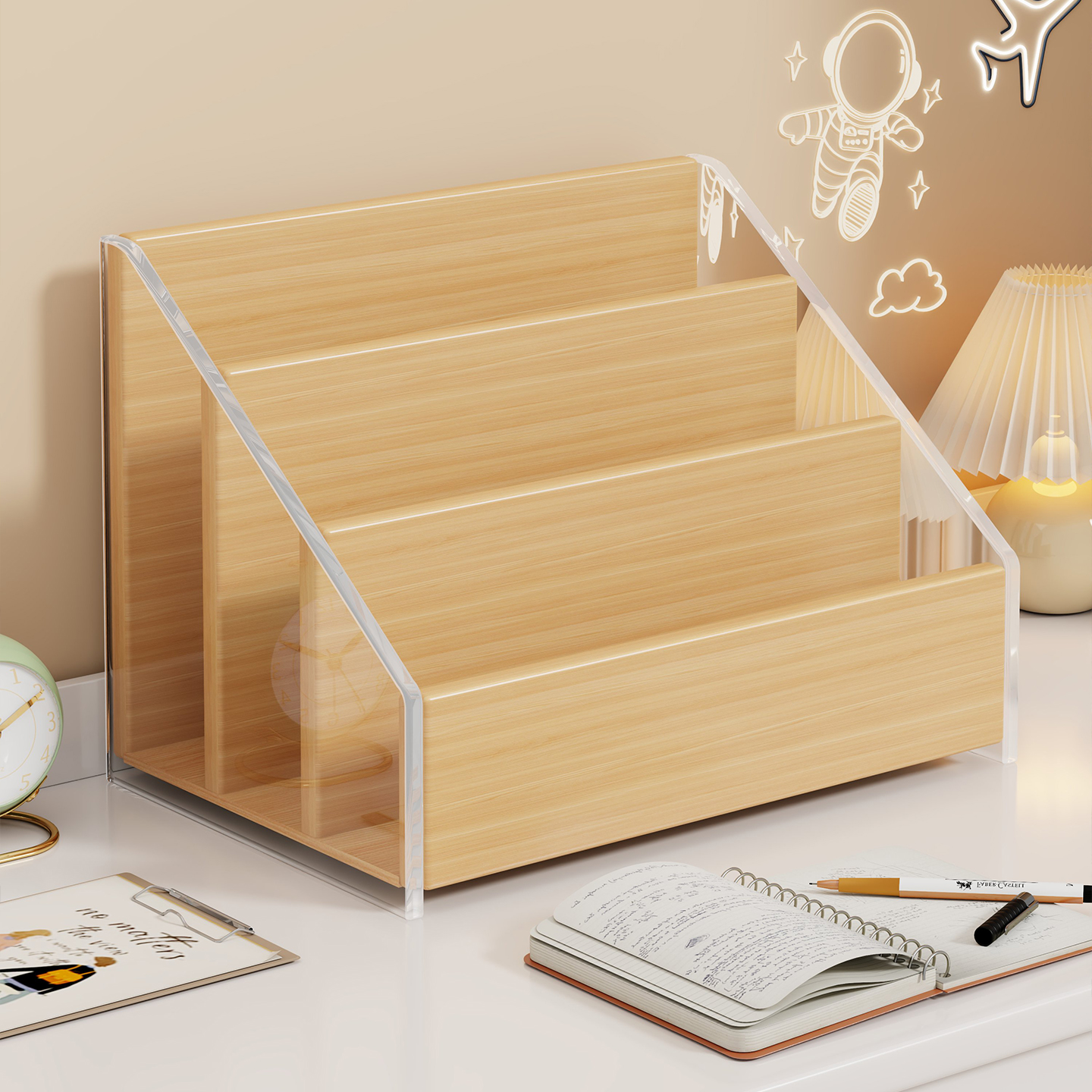 桌面收纳置物架儿童绘本架