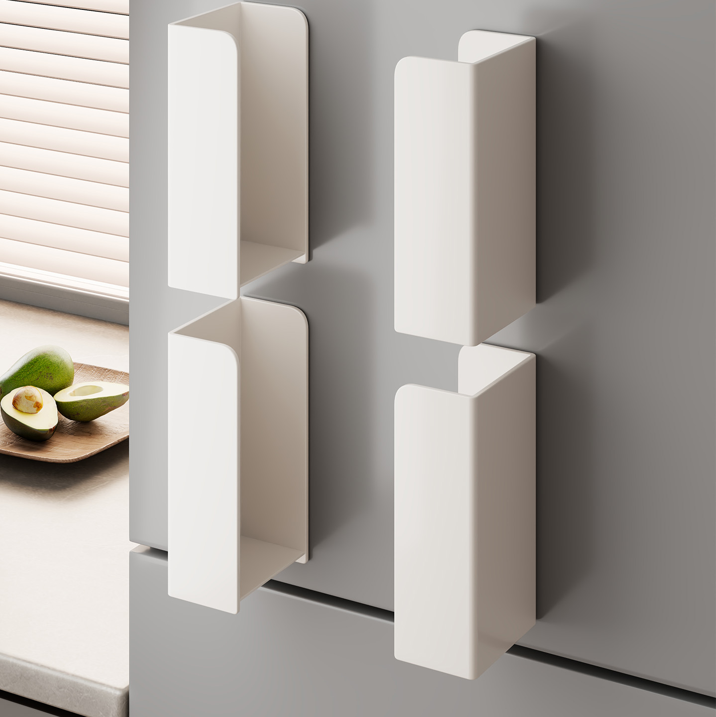 置物架冰箱侧面手帕纸收纳抽纸盒