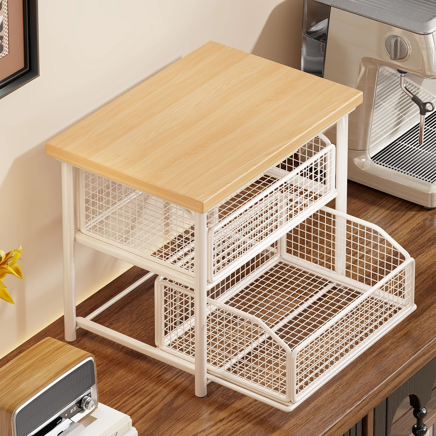 桌面咖啡机增高置物架水杯加