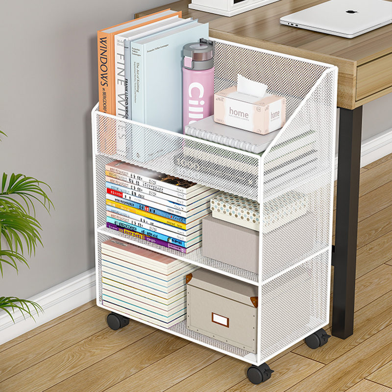 落地书架敞口设计加高护栏