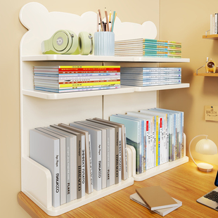 学科分类置物架桌面书架学生书桌文件柜分层架多层书立书本收纳架立式架子a4文件收纳整理盒办公文具用品大全