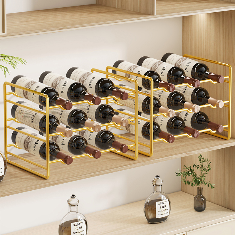 红酒收纳架家用欧式冰箱啤酒收纳