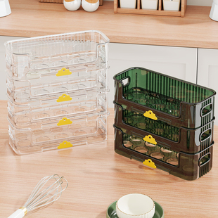 冰箱用侧门鸡蛋收纳盒家用食品级专用放鸡蛋盒装鸡蛋托整理储物盒