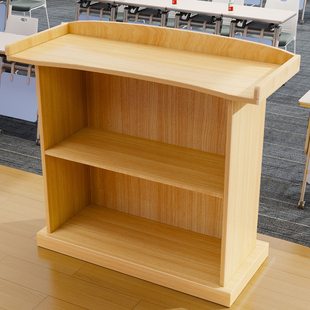 演讲台迎宾台发言台会议室主席台简约现代接待台导购台教室讲台桌