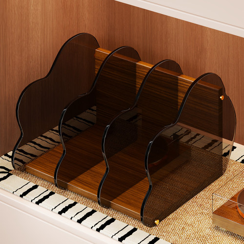 黑胶唱片存放整理架子cd盒收纳