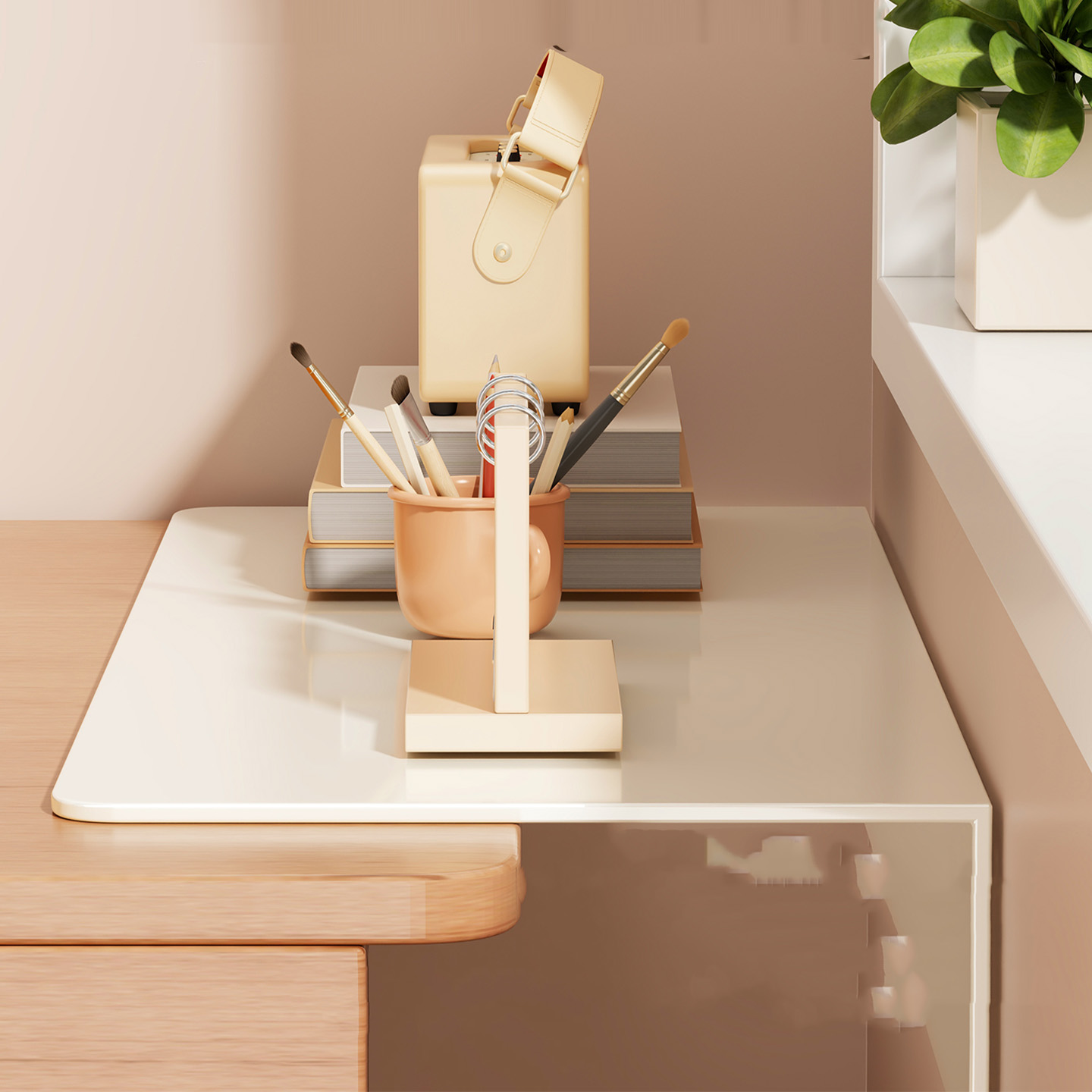 桌面延长挡板厨房窄缝收纳置物架