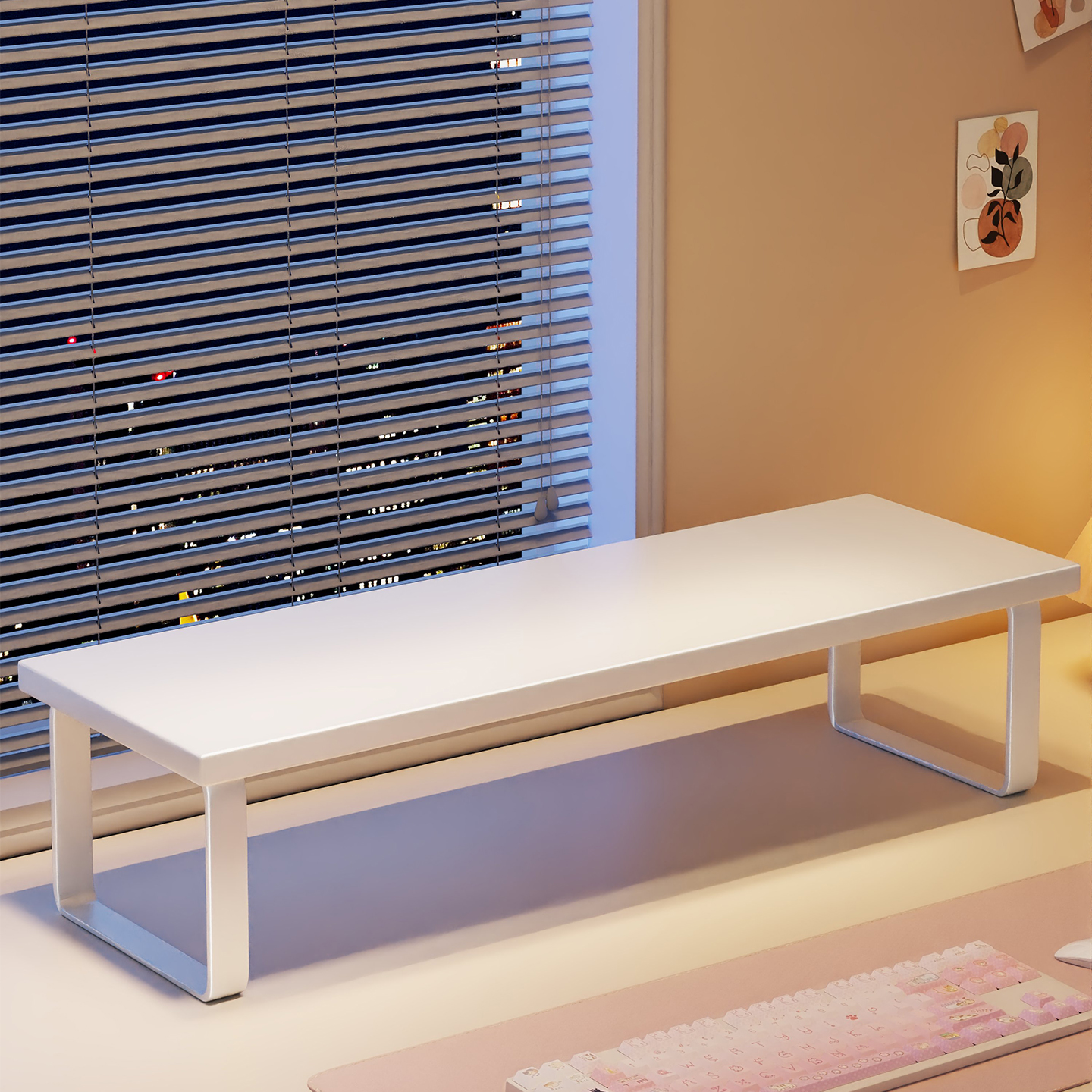 电脑增高架办公桌显示器垫高底座