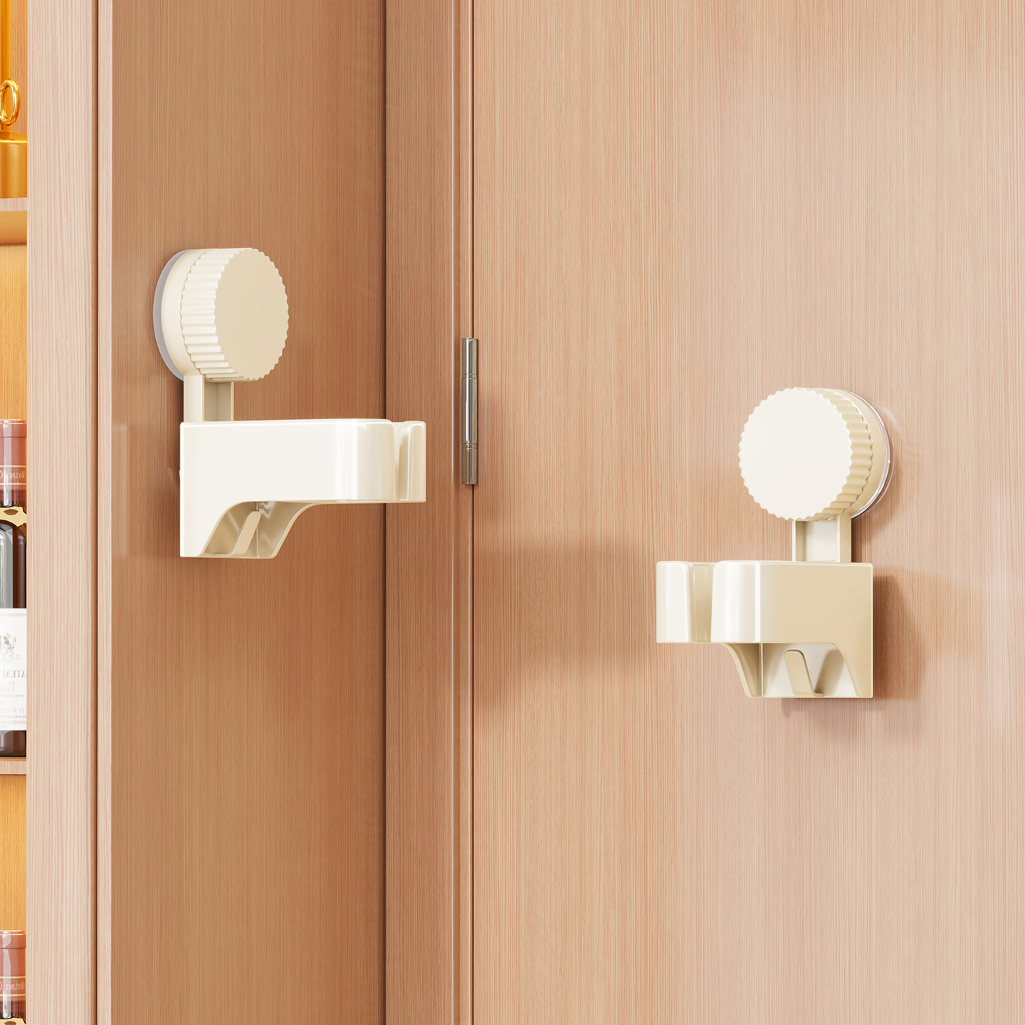 羽毛球拍收纳架免打孔壁挂