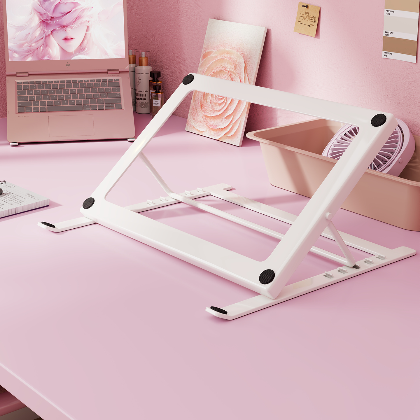 笔记本电脑支架折叠散热置物架